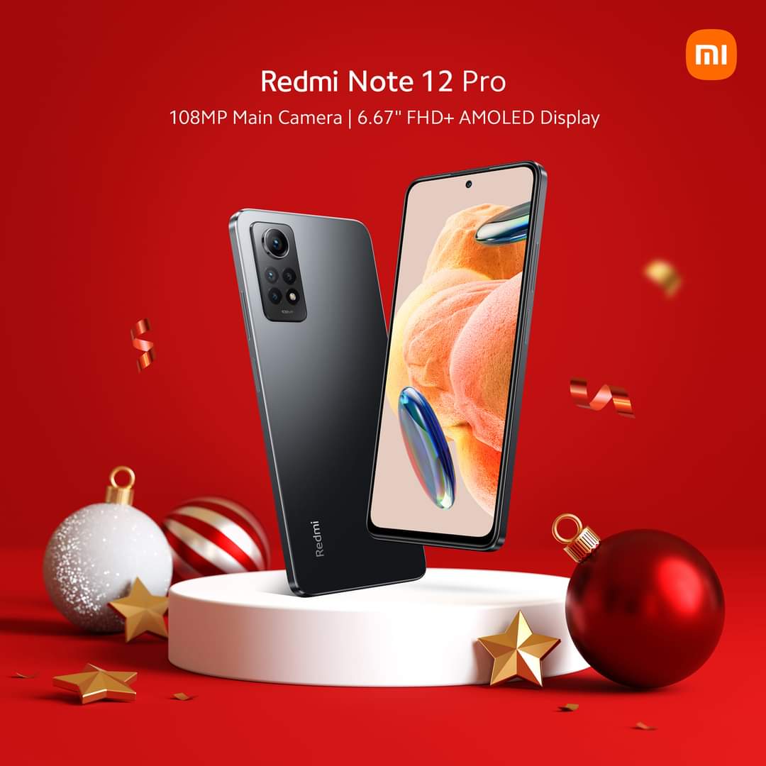 New Year joy with #RedmiNote12Pro! 🎄✨ Unleash:

🔋 5000mAh (67W Charging)
📱 6.67'' AMOLED 120Hz
📸 108MP Quad camera
⚡ Snapdragon® 732G

Pick your fave and dive into the holiday magic! 🌟 #RedmiNote12Series
