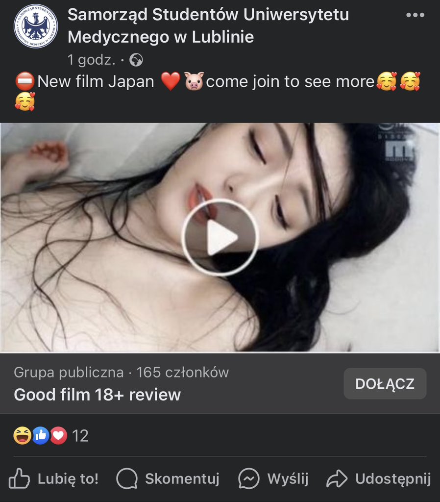 _maskyo's tweet image. Samorząd Studentów Uniwersytetu Medycznego w Lublinie wybrał dość specyficzny content