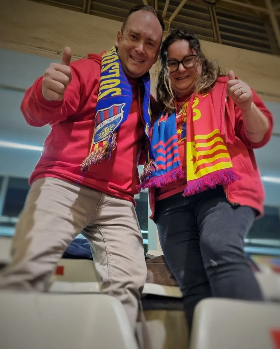 JSendarrubias's tweet photo. Primer partit del 2024 al Juan Carlos Navarro! 
Vam animar el @FCBbasket_fem com sempre amb els Amics de @sangculeoficial ♥️🔵

#SCCC
#SangCule
#SangCuleCorCatalà
#Culers
#Barcelona
#FCBarcelona
#SolsonaPenyaFCB
#ForçaBarça https://t.co/D65HrlaSK3