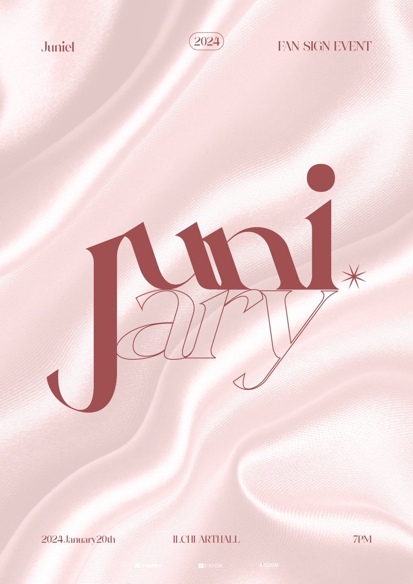 junielism's tweet photo. 2024 JUNIEL <Juni•ary> 팬사인회 티켓 오픈 안내

🗓 2024. 1. 20 (토) 7PM (KST)
📍일지아트홀

✅예매 기간: 2024. 1. 10 (수) 8PM ~ 2024. 1. 18 (목) 8PM (KST)

🔗https://t.co/upyBwoW2Sl 

#주니엘 #JUNIEL
#콘서트 #Juniary https://t.co/lNe498A3Tb