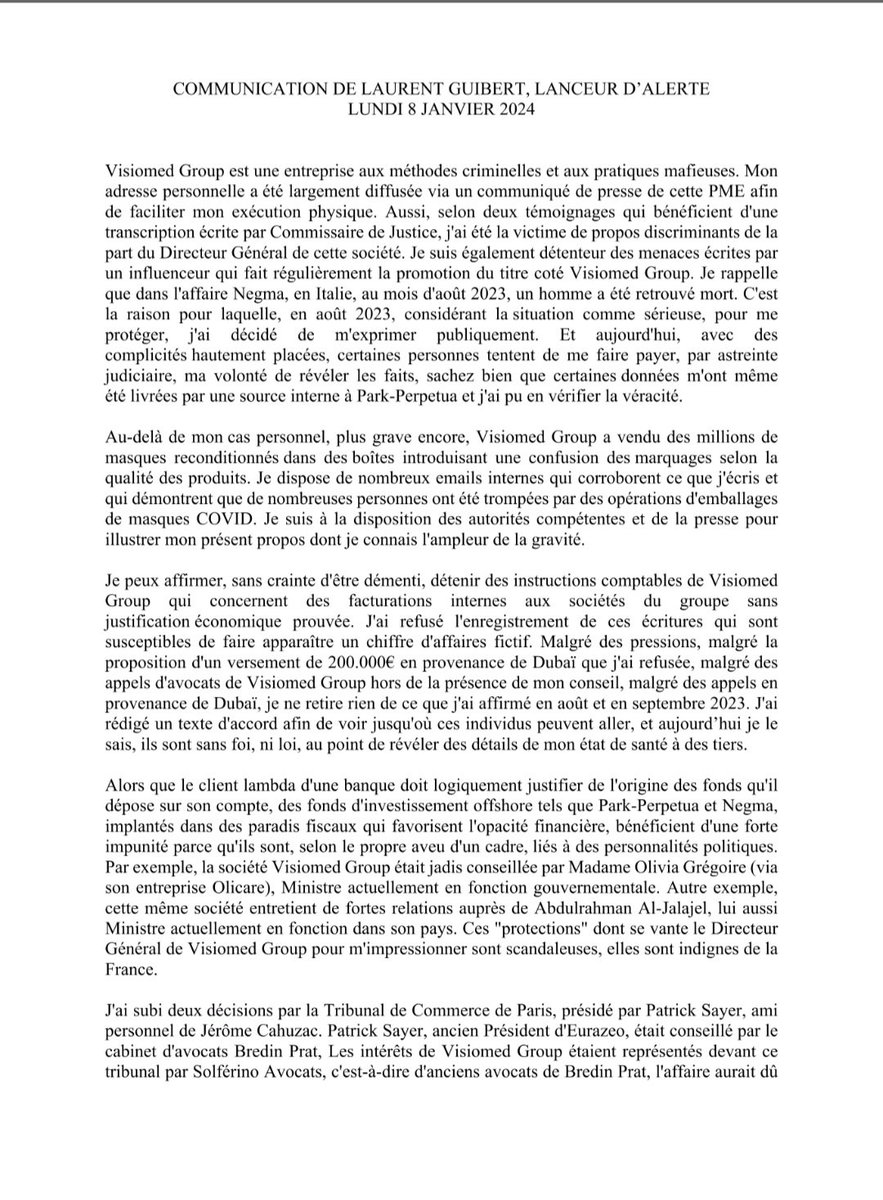 BlatoUndefined's tweet photo. Bravo @LaurentGuibNice de continuer à dénoncer le vaste système mise en place depuis des années par les toxic lenders avec la complicité de dirigeants et des autorités qui ferment les yeux
Le taff va être fait 👌
#OCABSA #NEGMA #ABO #PARK #VISIOMED #PHARNEXT #CYBERGUN #NEOVAC https://t.co/d4XRYNloaN