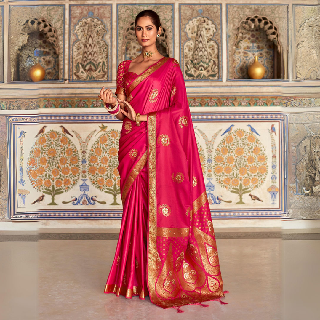 SheBazaar's tweet photo. Draped in elegance: 𝐒𝐡𝐞𝐁𝐚𝐳𝐚𝐚𝐫's Satin Silk Saree with enchanting weaving work! Grab yours now for an extra 12% OFF!
🌐 Shop Online: https://t.co/7OWaQlVe89
📲 Order through WhatsApp: +91 9898013133
#SheBazaar #SilkSarees #GoldenGlobes #ActorBIUisBACK #VulcanRocket https://t.co/rObgwxIk2l