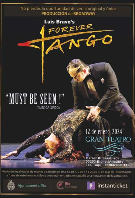 solfmradio958's tweet photo. "FOREVER TANGO" NOS VISITARÁ EN EL ESTUDIO. Y nos contará los entresijos del su espectáculo que triunfa de BROADWAY donde se narra la historia del nacimiento del tango en la Argentina del siglo XIX.
#forevertango #broadway #luisBravo #elche #solfmradio #radioendirecto https://t.co/rWPQ88zY4i