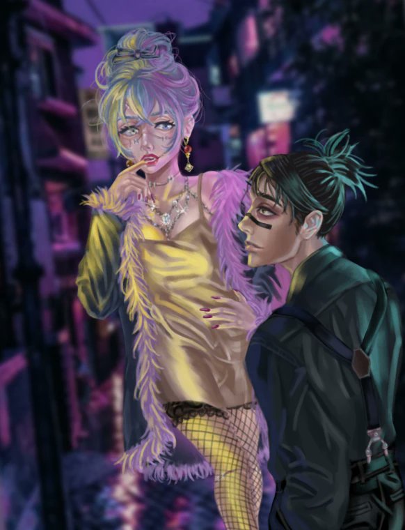 Aphro43858039's tweet photo. 胀真
#呪術2期 #呪術廻戦 #胀相 #真人 #neonlight #choso #chosomahi #JujutsuKaisen #jjkfanart #jjk #mahito #sexy #streetwear #femmahi https://t.co/SiSlSzRN3Z