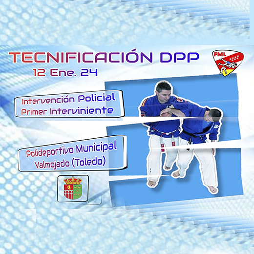 fmlucha's tweet photo. Tecnificación DPP
Viernes 12 de enero de 2024 16.00 a 21:00 h
👉Intervención Policial - Primer Interviniente
👉 Maestro de DPP/BP Oscar Morales Mariblanca 
👉 Lugar de celebración: Polideportivo Municipal de Valmojado
👉👉 https://t.co/GxE8cowIz8
#fmlucha https://t.co/8d2jlApbgK