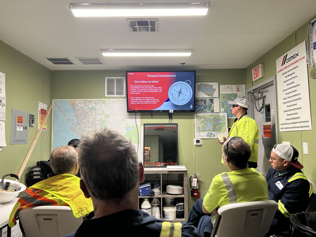 2024 CEMEX Safety Week is here.  Own Safety, Act Safely!  <a href="/Cemex_USA/">Cemex US</a>  #SWDistrict