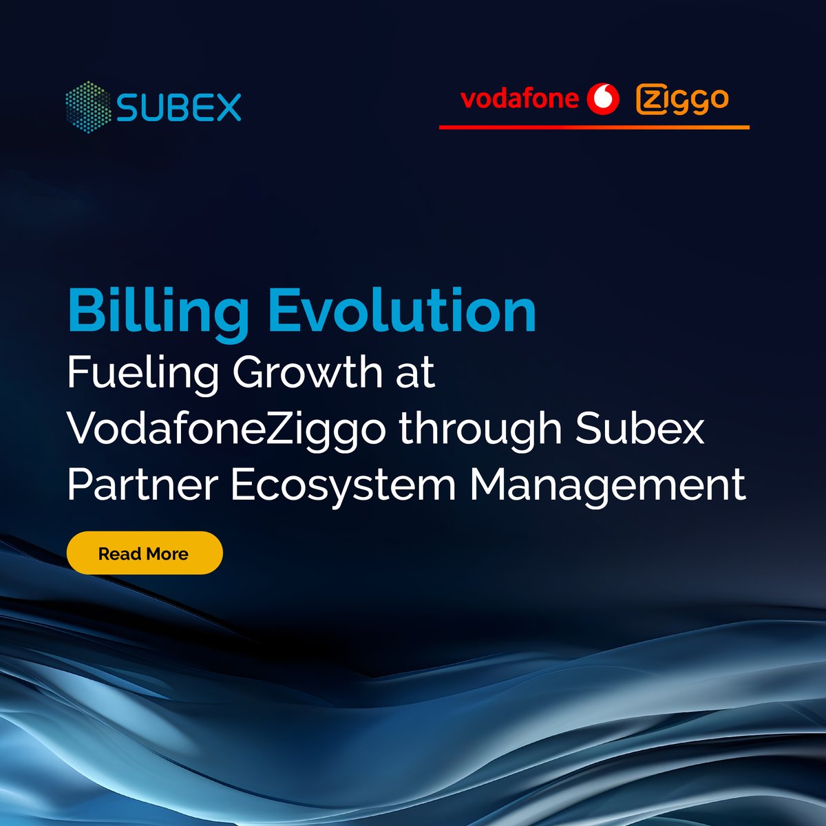 subex's tweet photo. Navigating through a rapidly changing telecom sector, @VodafoneZiggo initiated a transformative project to upgrade their billing system, ensuring it keeps pace with the shifting dynamics of the industry. Discover the way Subex's custom solution transformed obstacles into advantageous opportunities.

See what the VodafoneZiggo team had to say:

"A game-changer that streamlines operations, reduces costs, and strengthens partner relationships." - Michiel Peters, Director of Wholesale.

"An outstanding experience with a responsive, knowledgeable, and helpful team." - Jos Opschoor, Senior Wholesale Operations Manager.

In a rapidly evolving telecom landscape, Subex's solution has set VodafoneZiggo on a path to sustained growth and profitability.

Read the case study to know more! https://t.co/Tm4Q6SrmDZ

#Vodafoneziggo #Subex #Enterprise #Billing #Telecom #PartnerEcosystemManagement