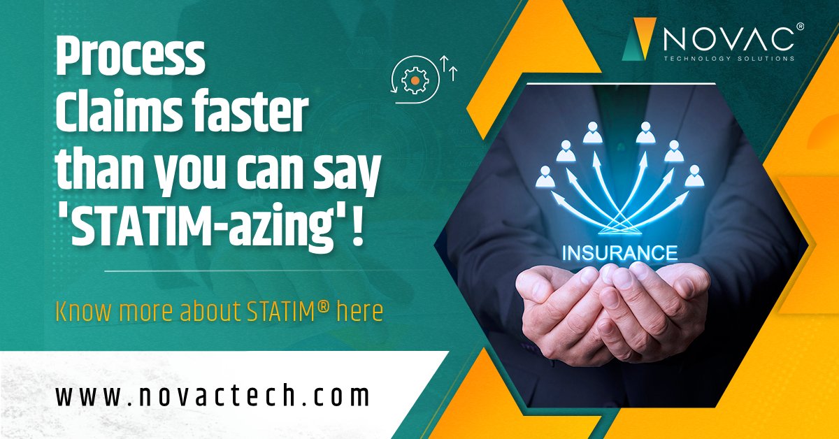 NovacTechnology's tweet photo. STATIM® makes the claims processing experience frictionless by automating repetitive tasks, real-time detection of fraudulent claims, and speedy settlement.
Visit 👉https://t.co/Iq4bATgYlY
#novac #novactech #statim #insurancesolutions #insuranceindustry #insurancemanagement https://t.co/cNOpvW23Qv