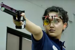 Huge congratulations to Telangana’s daughter Esha Singh for securing her Paris Olympics berth in the women's 10 meters Air Pistol event! 🥇Your gold at the ISSF Asian Championship in Jakarta is a testament to your skill and determination. Best of luck on the Olympic stage! 🇮🇳