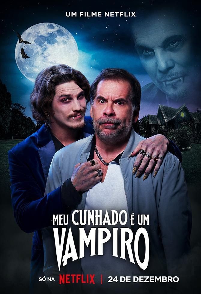 When a fainthearted ex-soccer player learns his brother-in-law is a vampire with world domination plans, he must gather his courage and save the day.

Brazilian film #AVampireInTheFamily (2023, Portugese) by #AleMcHaddo, now streaming on #NetflixIndia