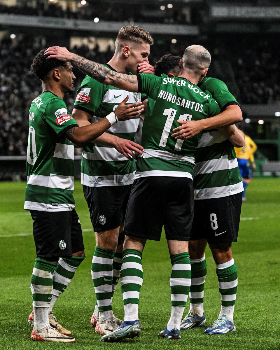 EuropaLeague's tweet photo. Five-star Sporting 🟢🌟

#UEL https://t.co/aXYr7LJc0W