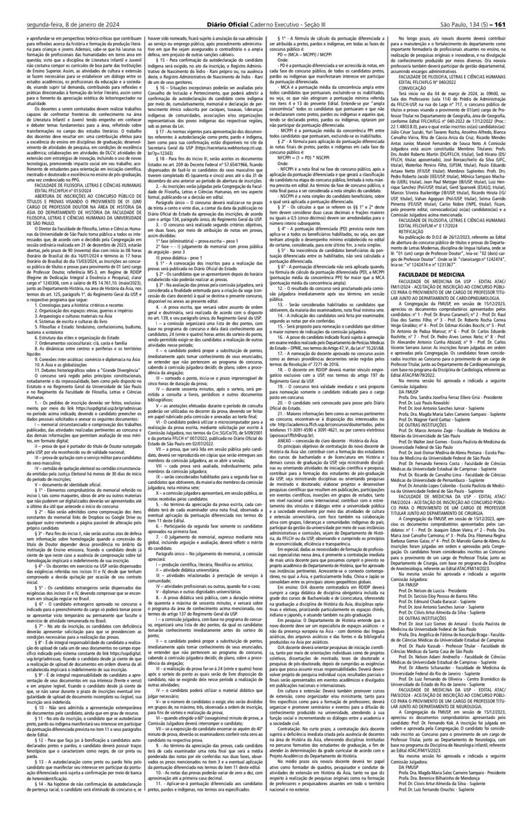 jcmo1977's tweet photo. Saiu hoje o edital do concurso para professor/a doutor/a de História da Ásia no Departamento de História da FFLCH-USP. Inscrições de 16/01 a 15/03/2024. Inscrevam-se e/ou ajudem a divulgar este concurso, inclusive no exterior.

Link para o edital no DO: https://t.co/iOFA9vxWok https://t.co/LuNJ40AWMV