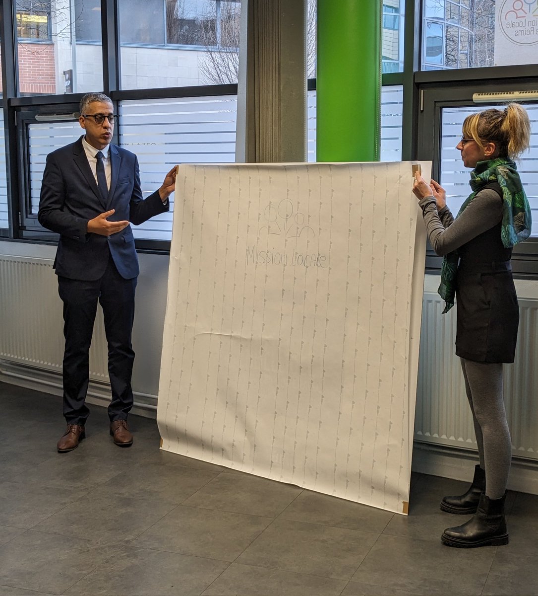 MLReims's tweet photo. Cérémonie des Voeux 2024 aux salariés #MissionLocale en présence de nombreux élus et membres du CA
@wattierphilipp1 souligne objectif accompagnement de #jeunes #CEJ réalisé 104% + reconnaissance du travail MLR avec labellisation #UNML, dévoilée sur panneau partenaires 2024 https://t.co/MHh2SBLl4C