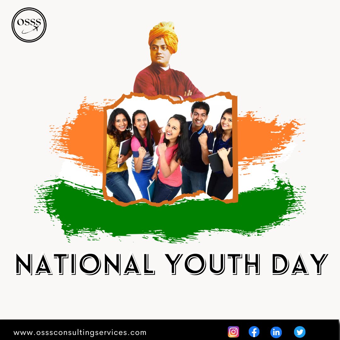 osssconsulting's tweet image. Remembering Swami Vivekananda's timeless wisdom and vision on National Youth Day! Let's honor his teachings by empowering our youth to dream, believe, and achieve greatness. 🙏🌟 #SwamiVivekananda #YouthEmpowerment #OSSSConsultancy #youth #yuvabharat