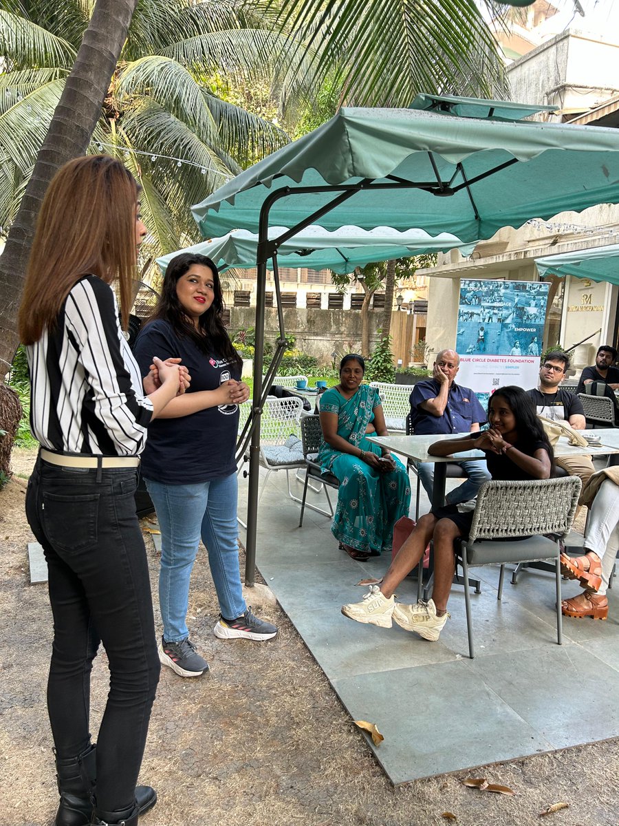 🎉 First IN PERSON BLUE CIRCLE WORKSHOP in #Mumbai was a hit! Huge thanks to all who joined, speakers & participants with diverse #diabetes experiences (T1, T2, T3c) & caregivers ☕️ Enjoyed it? Want more? Stay tuned for more workshops across India! 💙 #BlueCircleWorkshops