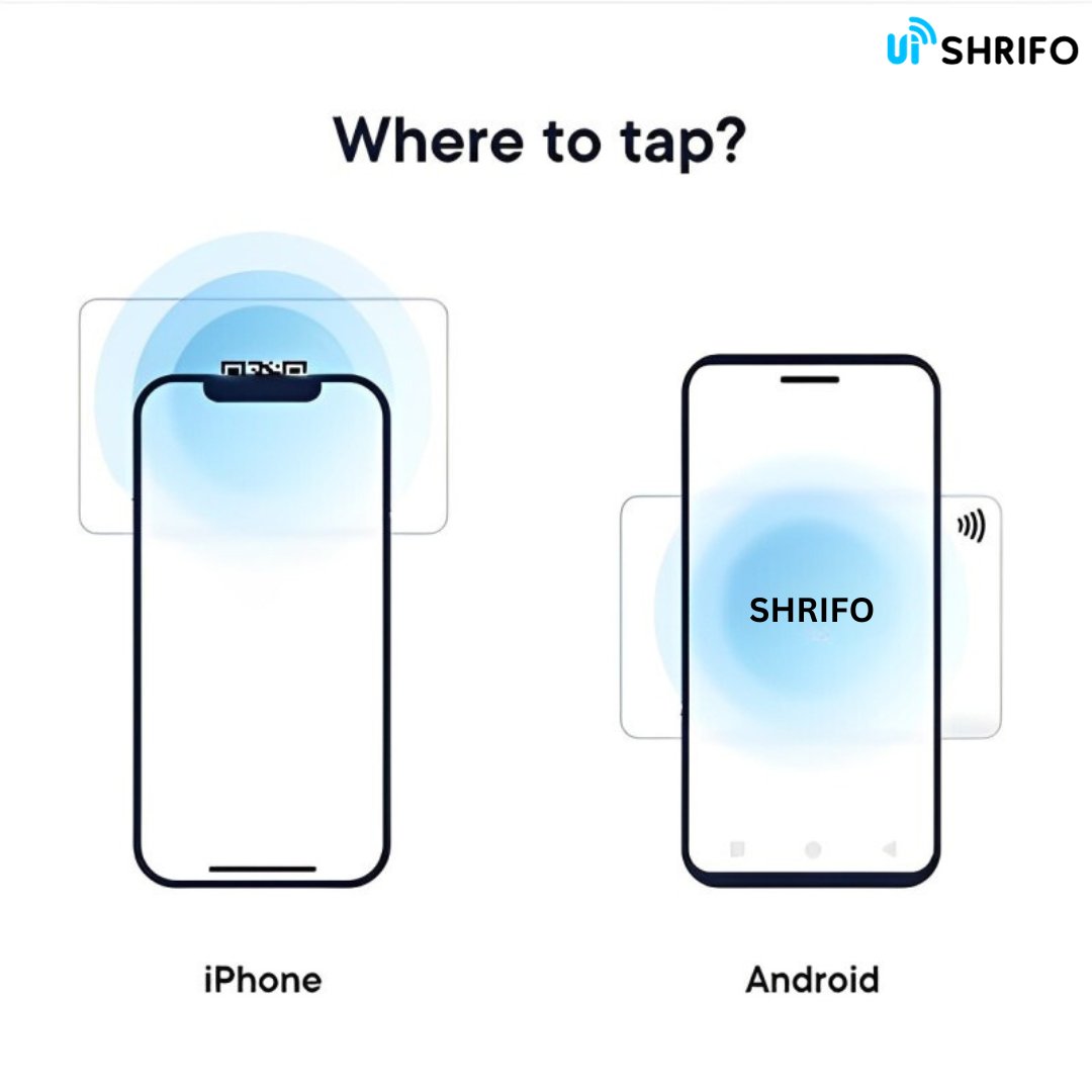 Unlock the magic with a simple tap!

Ensure your phone screen is well-lit, then simply place the SHRIFO Card atop the back or front for iPhones or the centre back for Android devices. 📲⚡️

#shrifo #digitalbusinesscard #businesscard #smartbusinesscard #nfcbusinesscard #networking