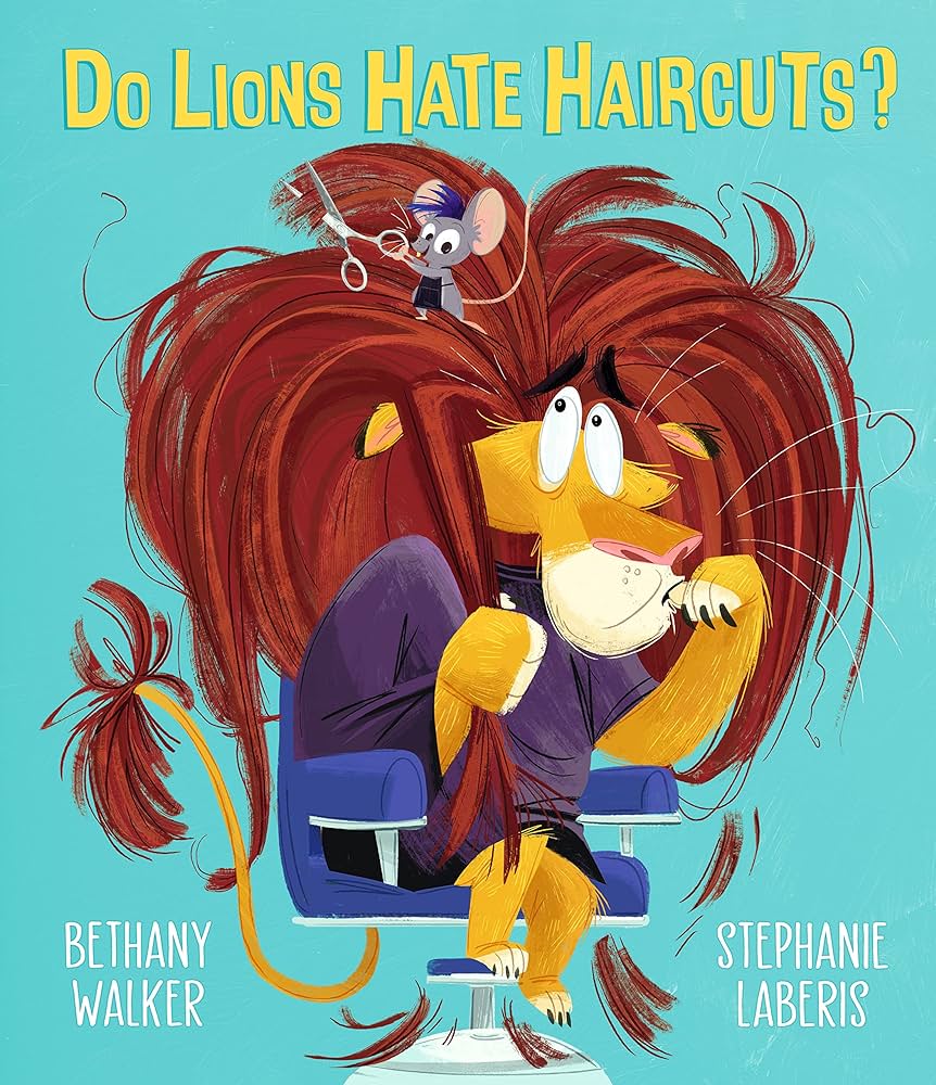 Do Lions Hate Haircuts? by @Bethanywwriter & #StephanieLaberis is shortlisted for the Portsmouth Book Award 2024 (Picture Bk) #PortsmouthBookAwards2024 @WalkerBooksUK