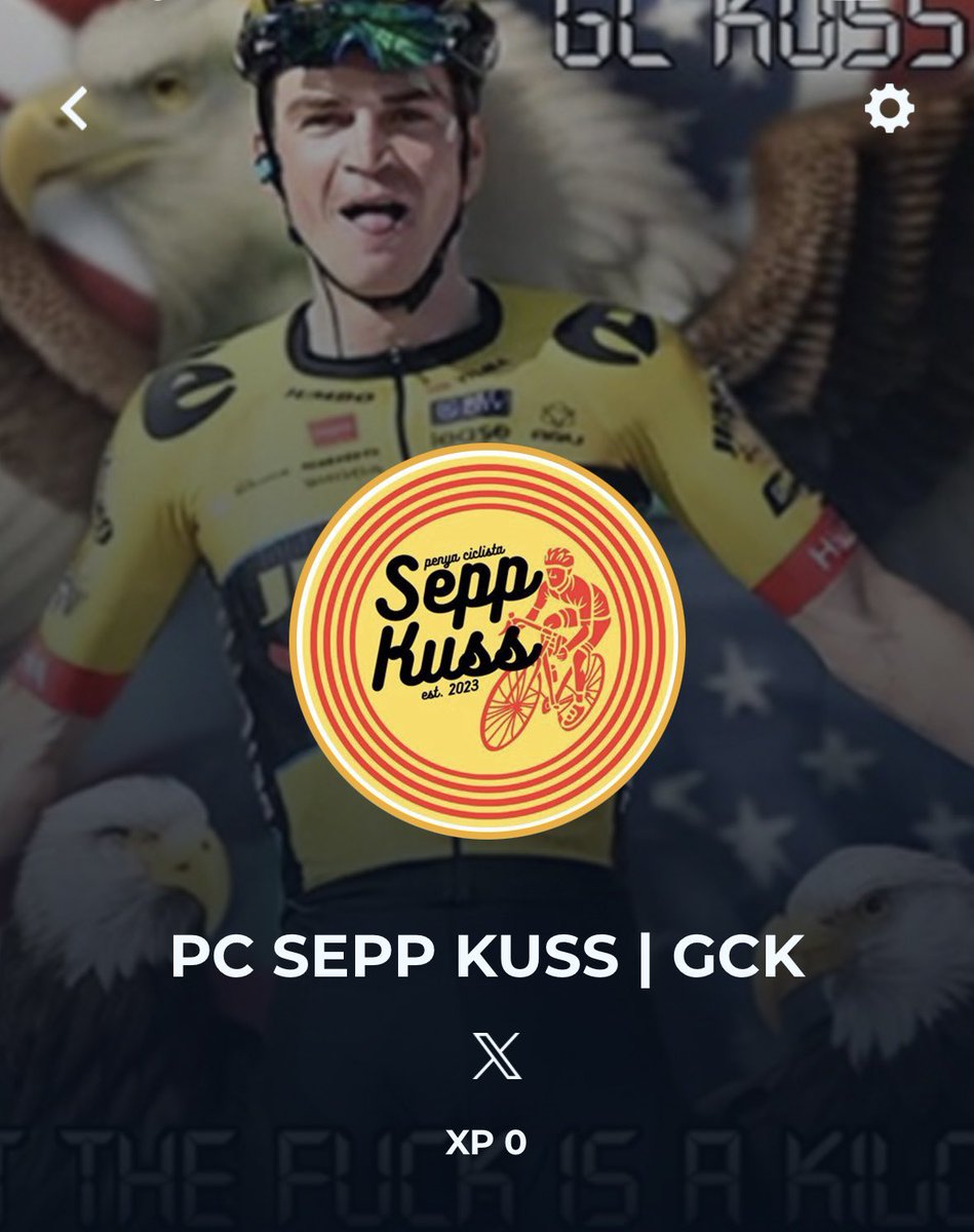 Penya Ciclista Sepp Kuss tweet media