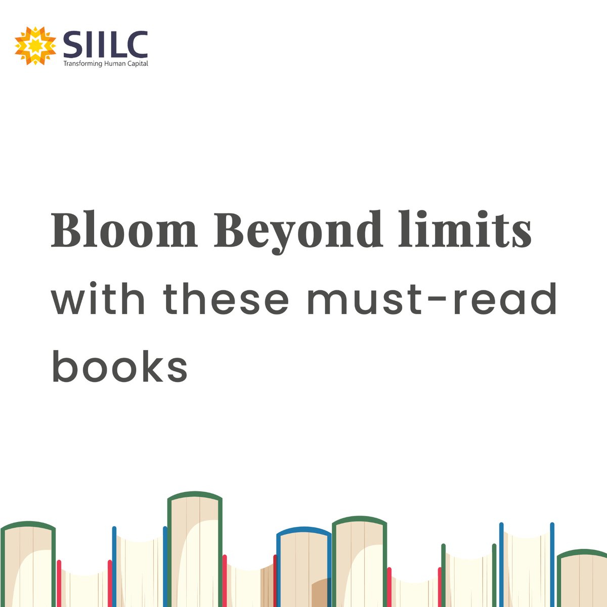 SIILC_SIMACES's tweet photo. Ready for a new start in the new year? Discover self-development treasures with SIILC's curated books for growth and purpose. 📚 #selfdevelopment #growthmindset #SIILC #books #studentlife #BooksWorthReading #EducationForAll https://t.co/BrRpWK7iIR