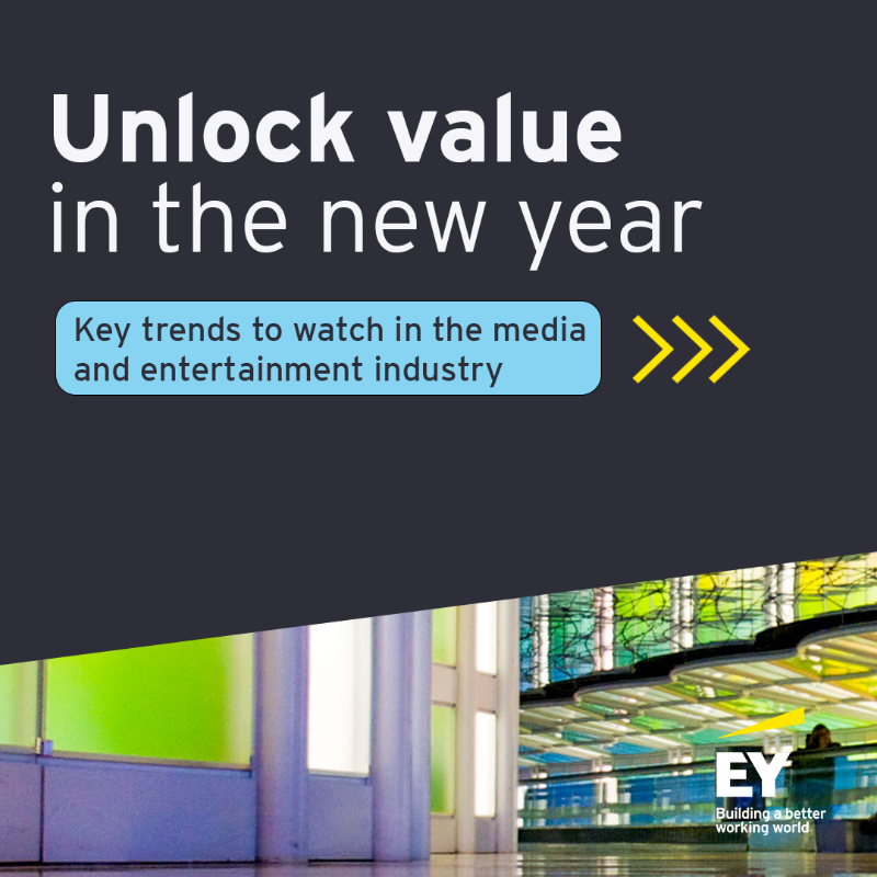 EY_US's tweet photo. Key trends and growth opportunities for media and entertainment industry leaders in 2024. https://t.co/iFz3DBiuq7