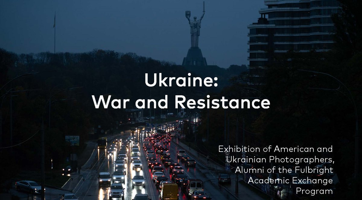 The Czech Fulbright Commission and CTU, together with Fulbright Academic Exchange Program in Ukraine, the Institute of International Education Kyiv Office, invite you to the opening of a photo exhibition Ukraine: War and Resistance on Jan 10, 2024, 4 pm at CTUs Bethlehem Chapel.