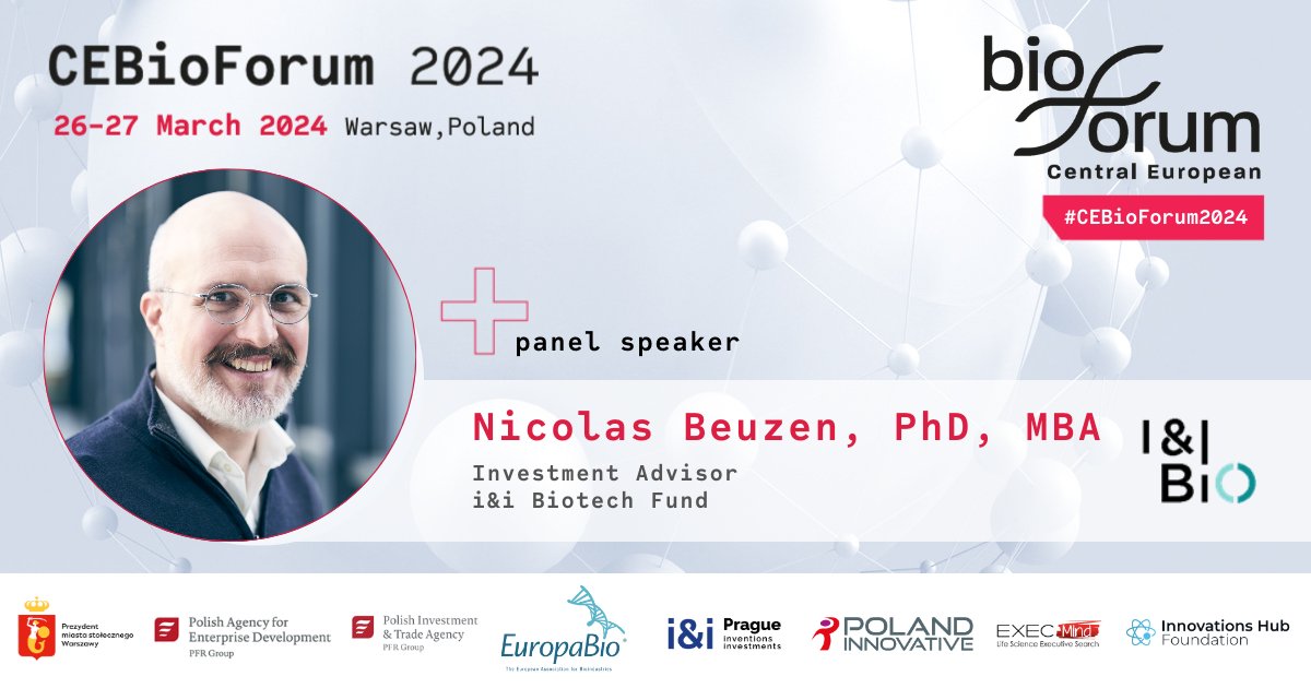 CE_BioForum's tweet photo. While #jpm2024 starts in San Francisco, we would like to make an exciting announcement: We are welcoming Nicolas Beuzen as a Panelist at the upcoming #CEBioForum2024 conference! ๐
๐งต
#BiotechConference #Panelist #Innovation #Biotechnology #Networking #invensting https://t.co/XozyhgOytW