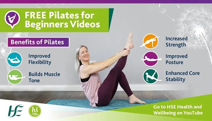 We have 8 free 30 min home exercise videos on #Pilates for Beginners to allow you to learn and build up your practice. Give it a try as the benefits are clear: bit.ly/3xIXseH 
#Physicalhealth #Mentalhealth #Exercise #NewYearResolutions