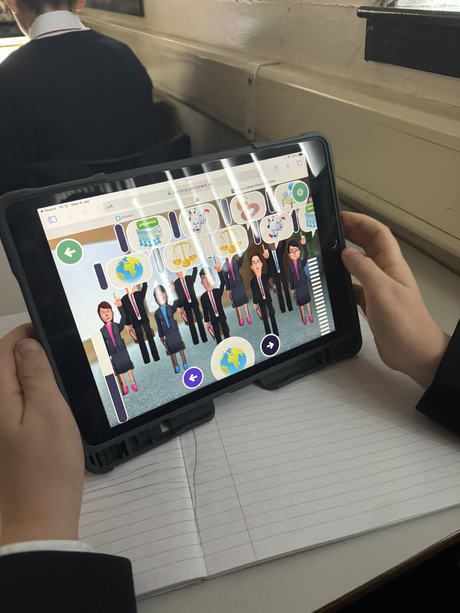 S1 had fun playing ‘MP for a week’ when learning about our representatives in our Democracy topic. <a href="/BraesHumanities/">BraesHumanities</a> <a href="/Braesmodstuds/">Braes Modern Studies</a>