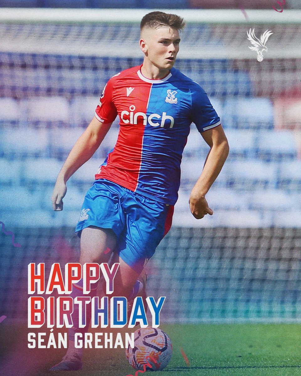 CPFCAcademy's tweet photo. Happy Birthday, Seán! 🥳🙌

#CPFC | @grehan_sean https://t.co/RA1hfVhVzh