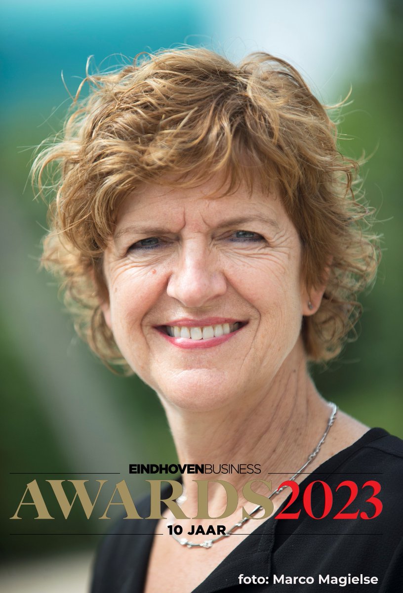We zijn erg trots om te laten weten dat onze bestuurder Gerda Huijbregts is genomineerd voor de #EindhovenBusinessAwards 2023. bit.ly/41S912w