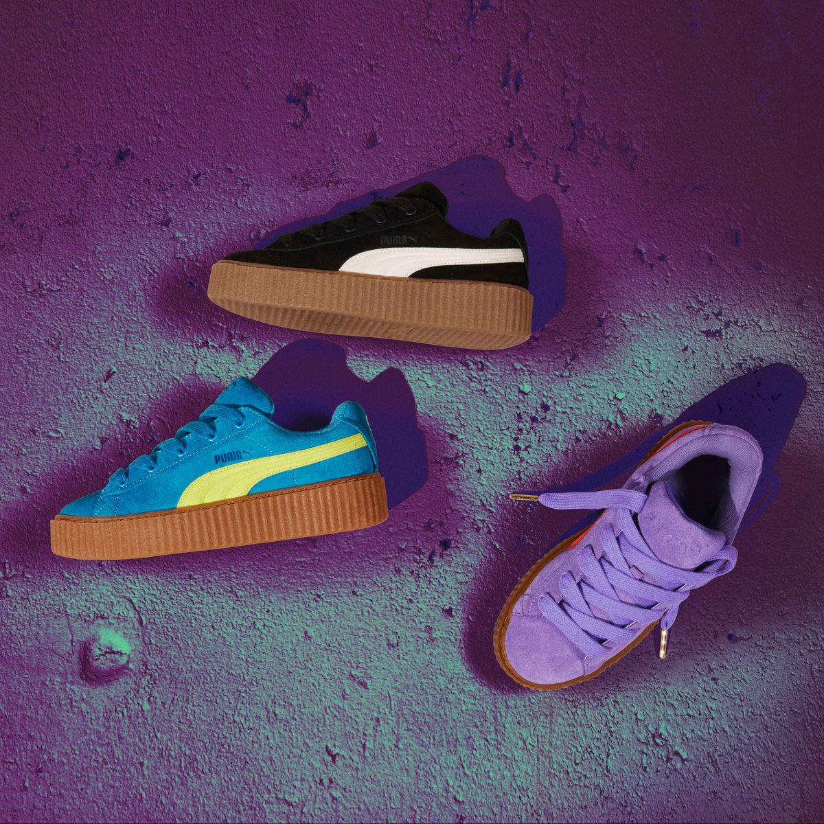 Con Rihanna todo es desmedido. Afortunadamente 😊 

👟 Puma Fenty Creeper Phatty 

#sneakers