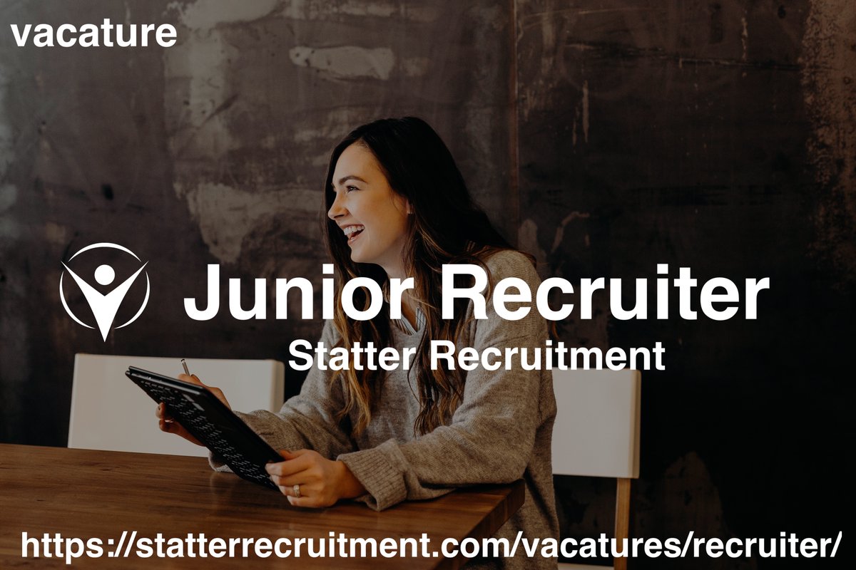 Statternl's tweet photo. 🚀 Kom bij ons team! Statter Recruitment zoekt een enthousiaste Recruiter - ook open voor parttime en starters! 🚀
Voor meer informatie zie: https://t.co/IGI0j41a0J #Vacature #RecruiterGezocht #Carrièrekansen #JoinOurTeam #ParttimeJobs #StartersWelkom https://t.co/VQcsgiYJim