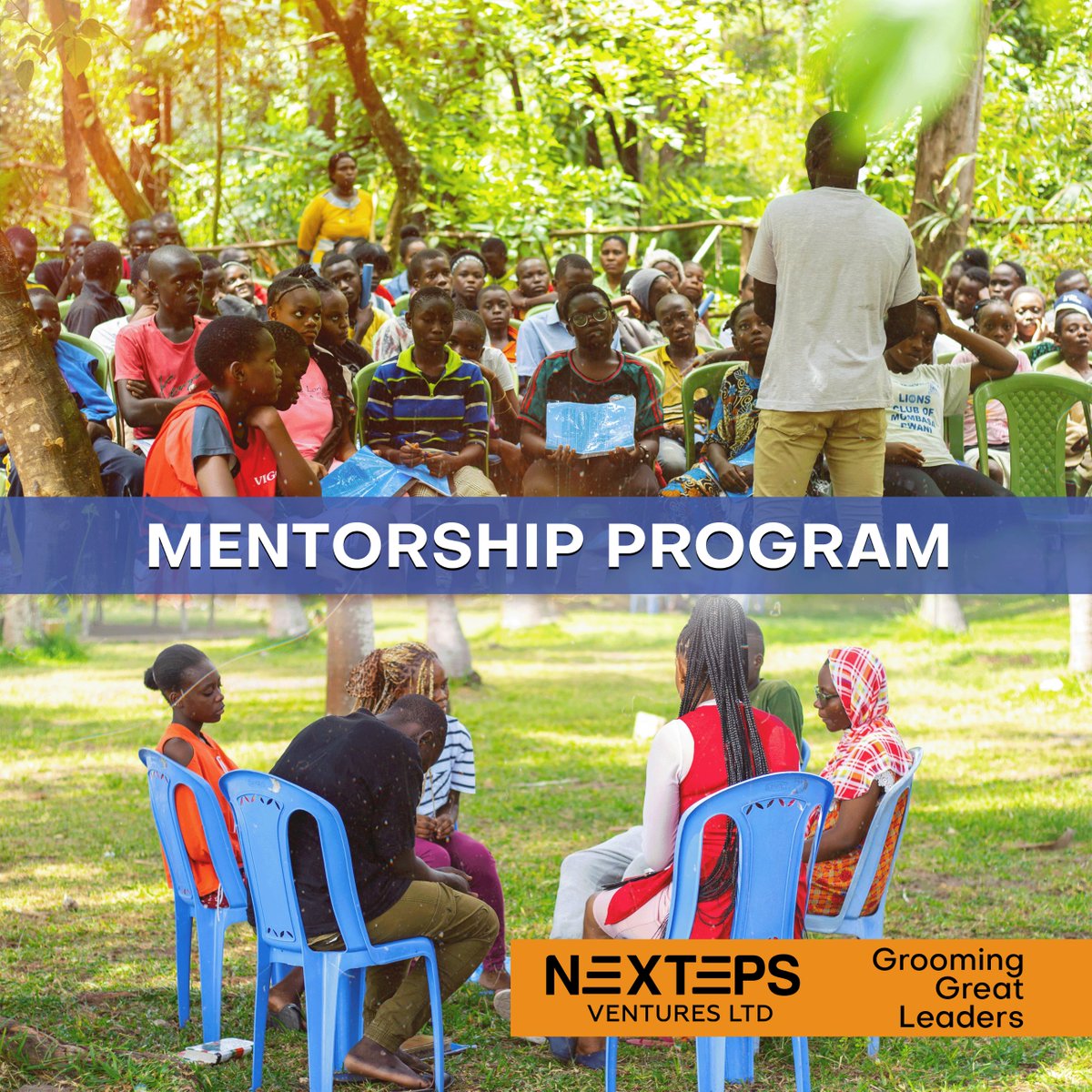 nextepsventures's tweet photo. 2. Mentorship
Our mentorship program is more than just a guide – it's a transformative journey. We're dedicated to equipping young minds with essential soft skills, fostering habits, morals, values, and a mindset that paves the way for success in both life and the workplace. https://t.co/1Efl6i99ZC