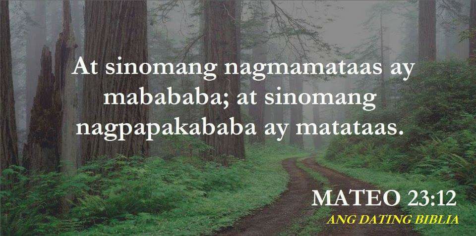 RICOTALEGRIA1's tweet photo. Mateo 23:12 ADB (1905)

At sinomang nagmamataas ay mabababa; at sinomang nagpapakababa ay matataas.

The Why of Praying
#PureDoctrinesOfChrist
#GlobalPrayerForHumanity https://t.co/x1P7JEzm3i