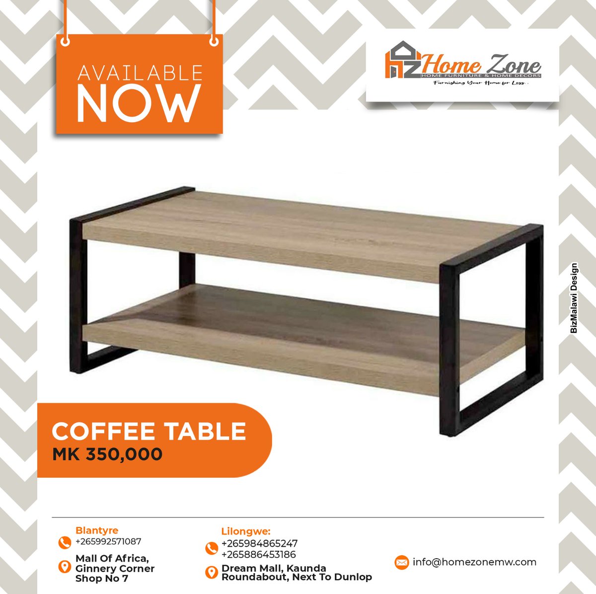 Bizmalawi's tweet photo. Home Zone.
Your Space Could Use A New Feature.
More info: https://t.co/yAyIWuG8zX
#homezone #bizmalawi #malawi https://t.co/TQrNXlM27c