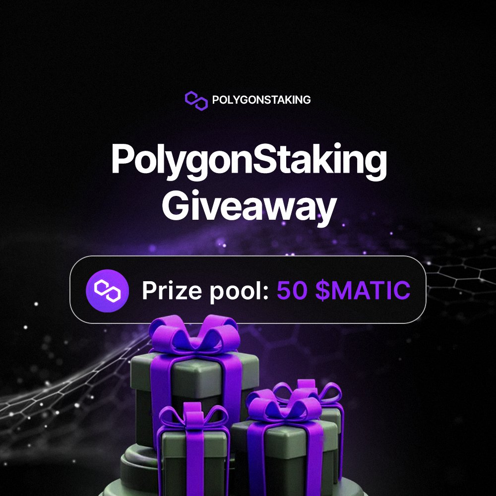 evanssdrake's tweet image. 💜 PolygonStaking #Giveaway 4/15 💜

🏆 Prize: 50 $MATIC 🏆

To Enter:
1️⃣ Follow @PolygonStaking
2️⃣ Sign up on our platform — shorturl.at/gxLV9
3️⃣ RT, Like &amp;amp; Tag 3 Friends

⏰ 24 Hours #MATIC #Giveaways #Airdrop #NFT
➡️ Get 2 $MATIC for signing up instantly: