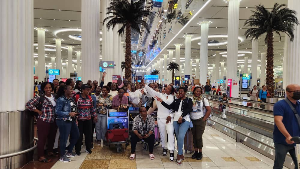 aninyesiga's tweet image. Yesterday we travelled to Dubai for one week trip as RAC &amp;amp; @RcBwebajja  and friends of Bwebajja.
We shall have these Fellowship, boat cruise, desert safari, and more! 
Thank you for your prayers .
#DubaiExcursion