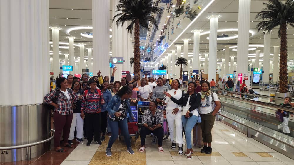 aninyesiga's tweet image. Yesterday we travelled to Dubai for one week trip as RAC &amp;amp; @RcBwebajja  and friends of Bwebajja.
We shall have these Fellowship, boat cruise, desert safari, and more! 
Thank you for your prayers .
#DubaiExcursion