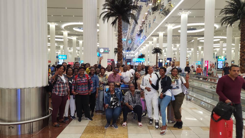 aninyesiga's tweet image. Yesterday we travelled to Dubai for one week trip as RAC &amp;amp; @RcBwebajja  and friends of Bwebajja.
We shall have these Fellowship, boat cruise, desert safari, and more! 
Thank you for your prayers .
#DubaiExcursion