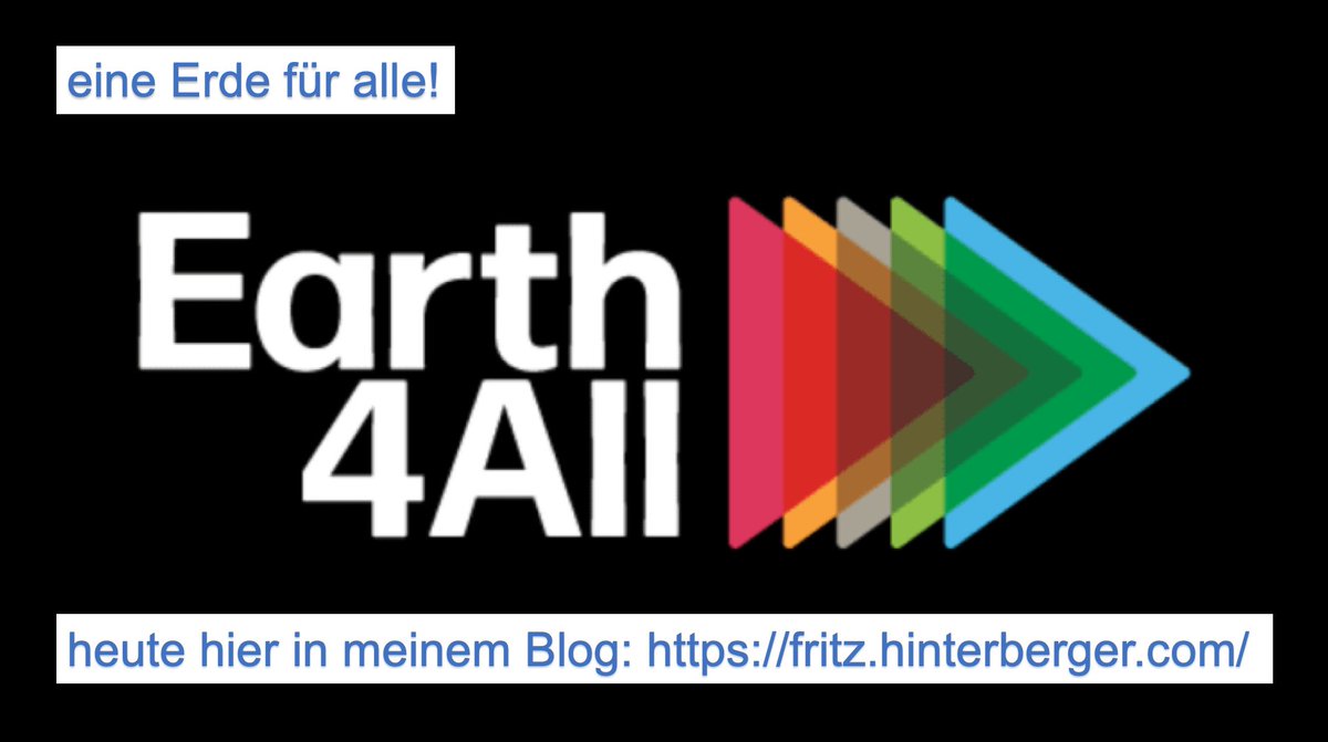 Heute hier fritz.hinterberger.com/eine-erde-fuer…… ein paar Links zur Umsetzung des #ClubofRome-Berichts #Earth4All in Österreich und zur Sky Nature Doku mit Papst Franziskus.
<a href="/Earth4All_/">Earth4All</a>, <a href="/ClubofRomeAT/">Club of Rome - Austrian Chapter</a>, #Wachstum, #beyondGrowth