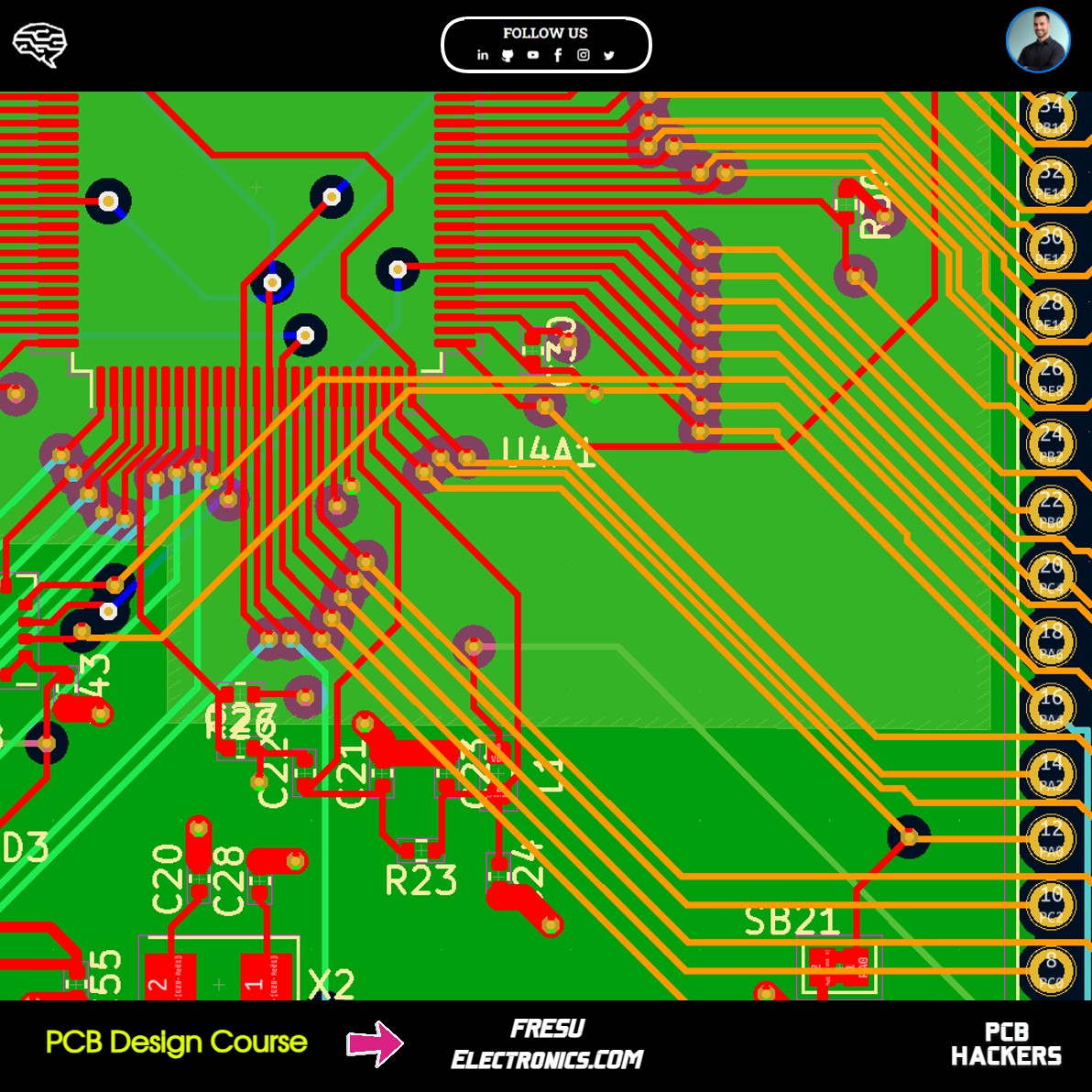 dario_fresu's tweet image. 𝗘𝗹𝗲𝗰𝘁𝗿𝗼𝗻𝗶𝗰 𝗰𝗶𝗿𝗰𝘂𝗶𝘁 𝗱𝗲𝘀𝗶𝗴𝗻𝗲𝗿𝘀, don&apos;t make this PCB design mistake when trying to route your board.

Yeah, I also thought it was so simple.

When I first started designing Printed Circuit Boards, I thought that converting my electrical schematics&apos;…