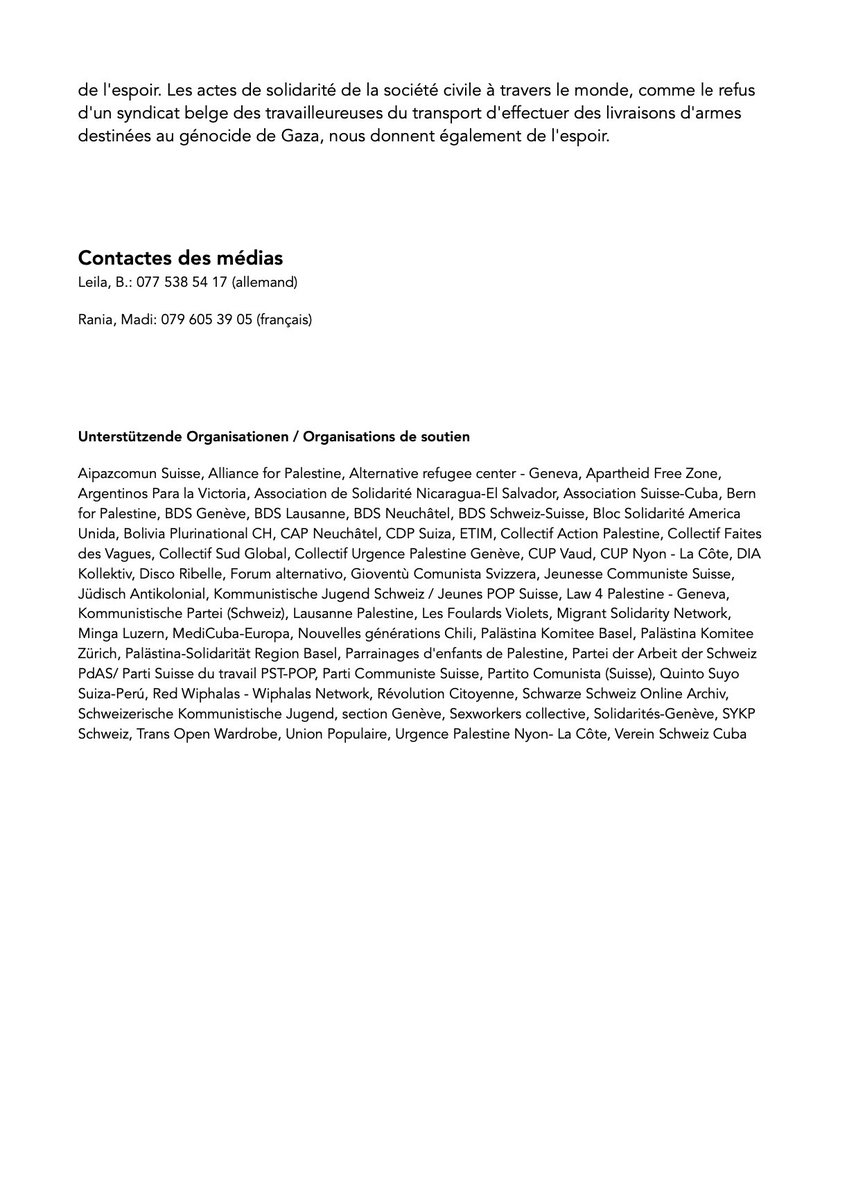 +++ MEDIENMITTEILUNG / COMMUNIQUÉ DE PRESSE 04.11.23 +++