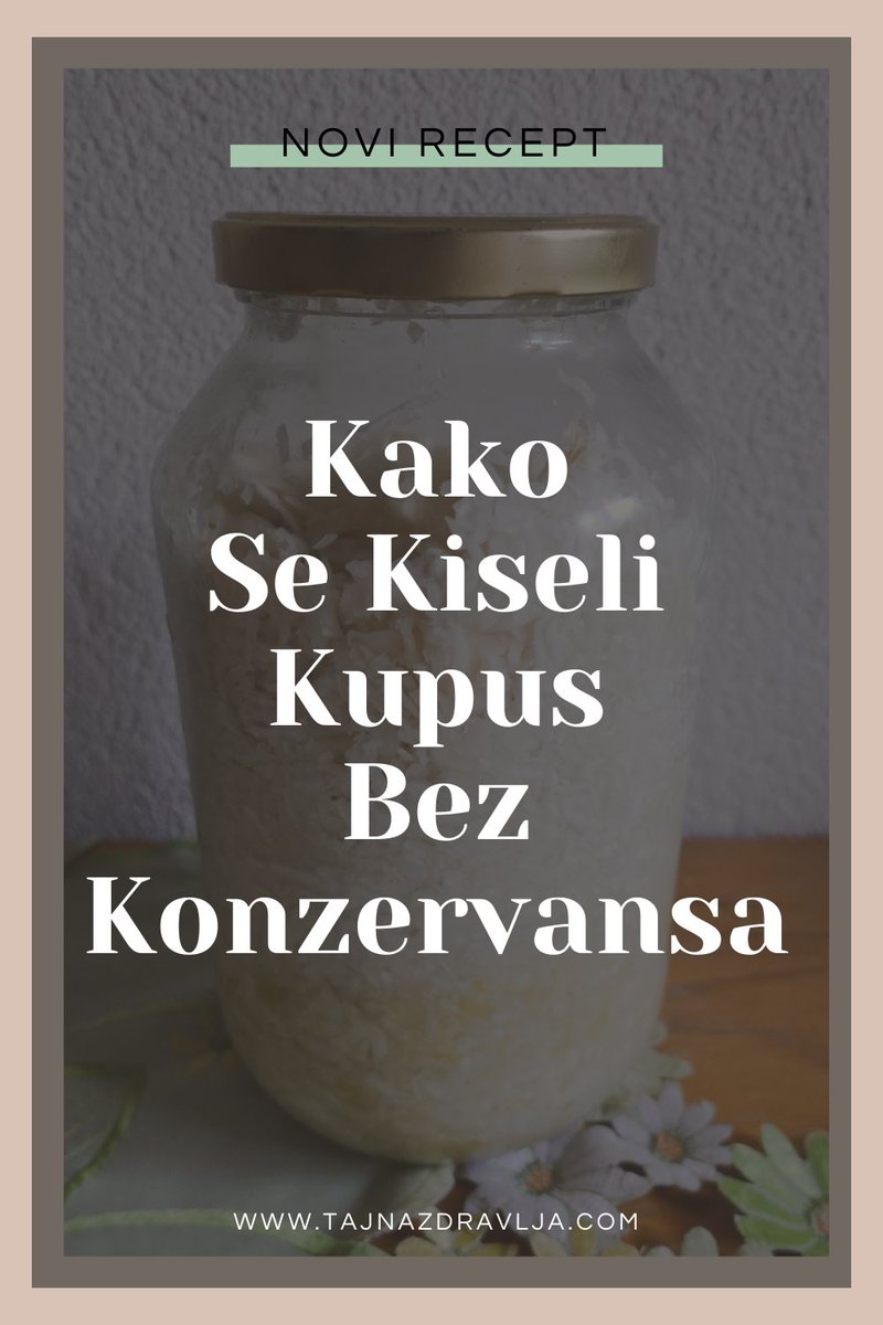 TZdravlja's tweet photo. Kiseli kupus bez konzervansa je vrlo lako napraviti. Neizostavan je dio naše domaće zimske kuhinje. Odličan je probiotik i prebiotik jer sadrži korisne bakterije koje su dobre za zdravlje crijeva. https://t.co/27pA8Et3Lu https://t.co/aqGzHI1Jhg