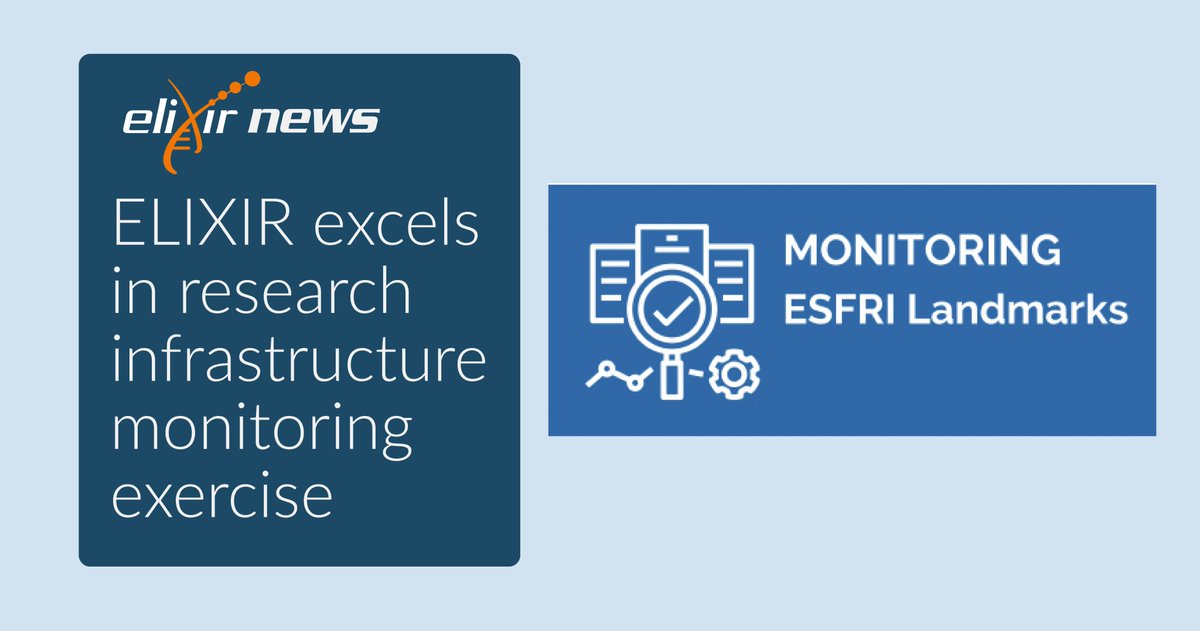 ELIXIREurope's tweet image. 🎯 ELIXIR’s performance has been commended in a monitoring exercise associated with its @ESFRI_eu landmark status.
🙌 ELIXIR is grateful for the opportunity to participate in the exercise and thanks the #ELIXIRNodes for their input 🤝.
Read the news 👉 loom.ly/Su-6DLY