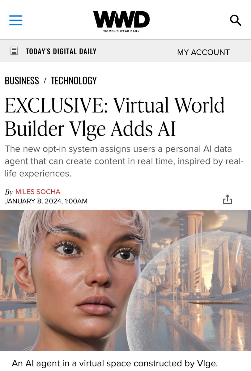 VLGE AI tweet media
