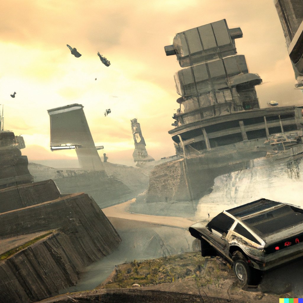 sure_i_am's tweet image. Where are the #back2thefuture fans on x?
Played a little with #OpenAI #Dalle.
I really like the outcome!
Doc and Marty went a little too far into the future, I guess. 🫣
#FanArt #McFly #HillValley