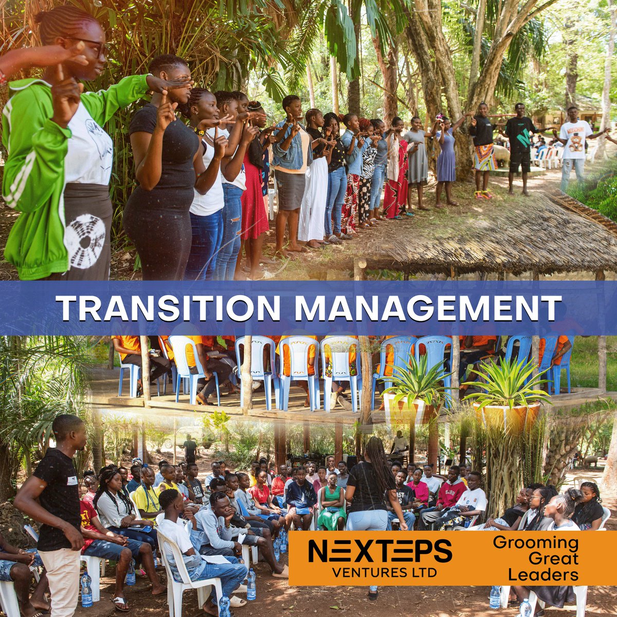 nextepsventures's tweet photo. 3. Transition Management
Our Transition Management program guides youth through the exciting journey ahead, providing essential tools and skills for a seamless transition. https://t.co/bgOpULN4Sp