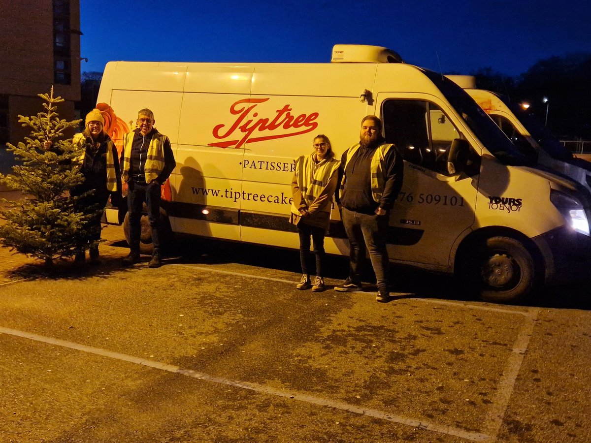 On Saturday, we had three teams out collecting Christmas Trees for <a href="/StHelenaHospice/">St Helena</a>!
It's a day which we take to reflect on team members, friends and family, all who have been looked after by the wonderful team at St Helena.
We can't wait to do it all again next year! 📷