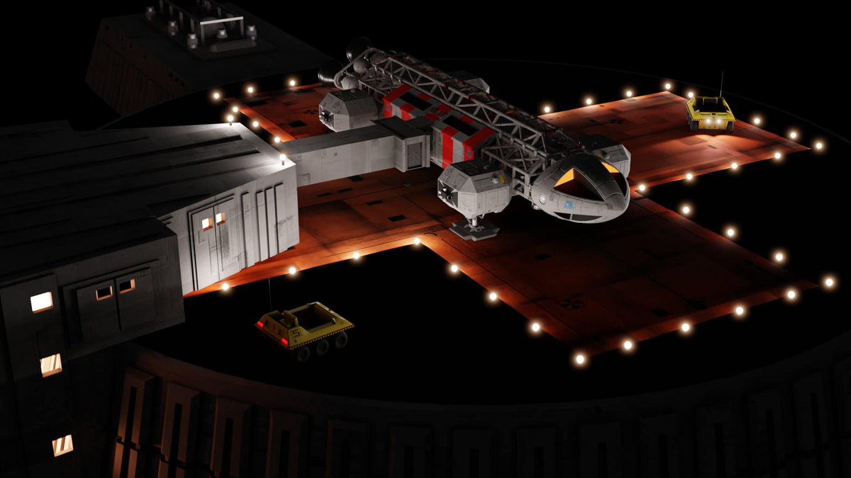 EagleAlpha1999's tweet photo. Brand new cool banner by courtesy of the amazing & talented Paul Taylor! 😎 Many thanks, Paul! 🙏
#space1999 #eaglelaunchpad #moonbuggy #moonbasealpha #PaulTaylor #eagles #eagletransporter #newbanner https://t.co/BZsQxHJV8t