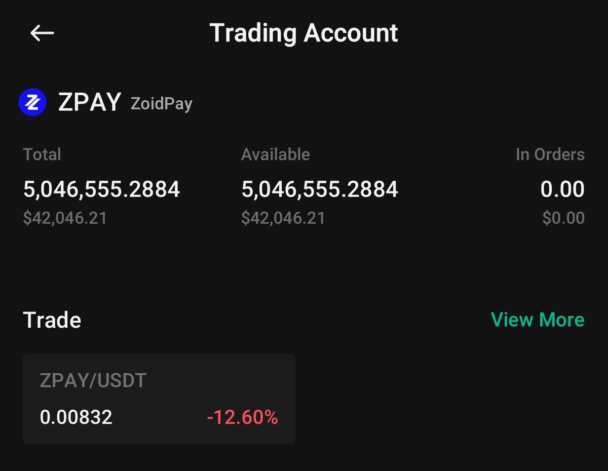 🚨 The Buy-Back program continues 

✅ 2.8M+ $ZPAY bought back since the last update
✅ Check here the on-chain address with 3.2M $ZPAY - explorer.multiversx.com/accounts/erd19… 
✅ See attached screenshot for CEX 

🚨 Total Buy-Back Balance is 19M+ $ZPAY